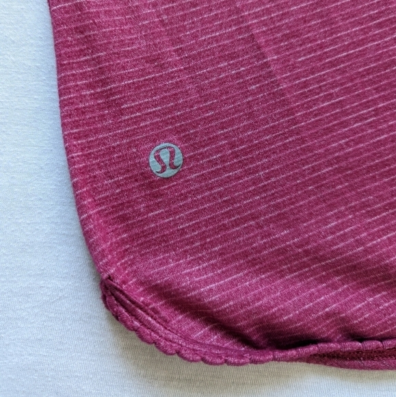 LULULEMON Women's Athletic Tank Top Dark Pink Size Small - Picture 4 of 8